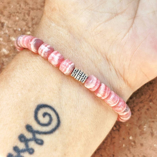 Rhodochrosite Bracelet | I Am Me