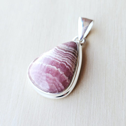 Rhodochrosite Pendant | Compassionate Healing