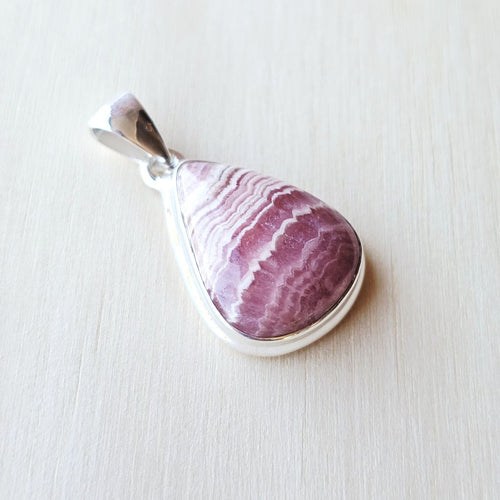 Rhodochrosite Pendant | Compassionate Healing