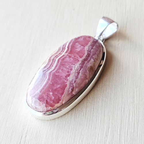 Rhodochrosite Pendant | Inner Expansion