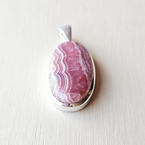 Rhodochrosite Pendant | Inner Expansion