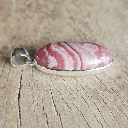 Rhodochrosite Pendant | Loving Embrace