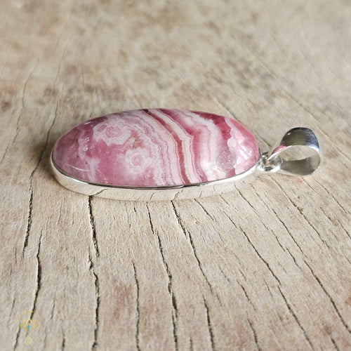 Rhodochrosite Pendant | Loving Embrace