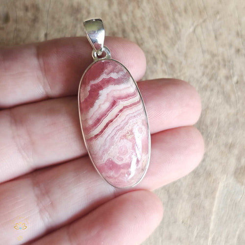 Rhodochrosite Pendant | Loving Embrace