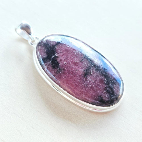 Rhodonite Pendant | Heart Of Strength
