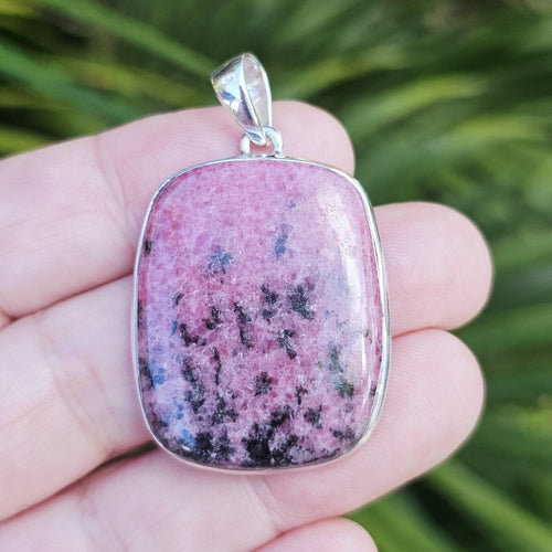 Rhodonite Pendant | The Resilient Heart