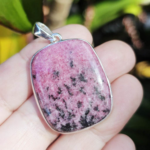 Rhodonite Pendant | The Resilient Heart