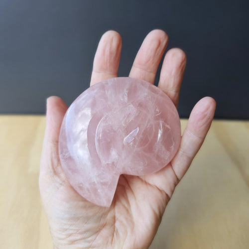 Rose Quartz Ammonite | 297gms