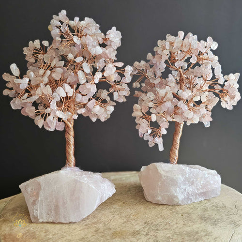 Rose Quartz Crystal Tree | Love