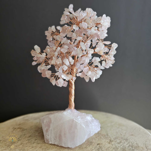 Rose Quartz Crystal Tree | Love