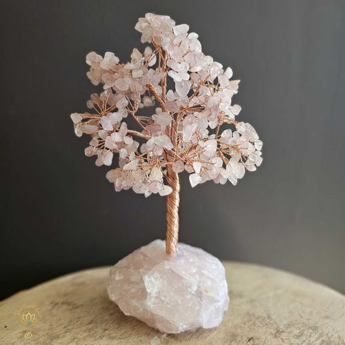 Rose Quartz Crystal Tree | Love