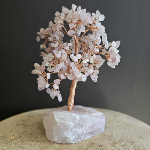 Rose Quartz Crystal Tree | Love