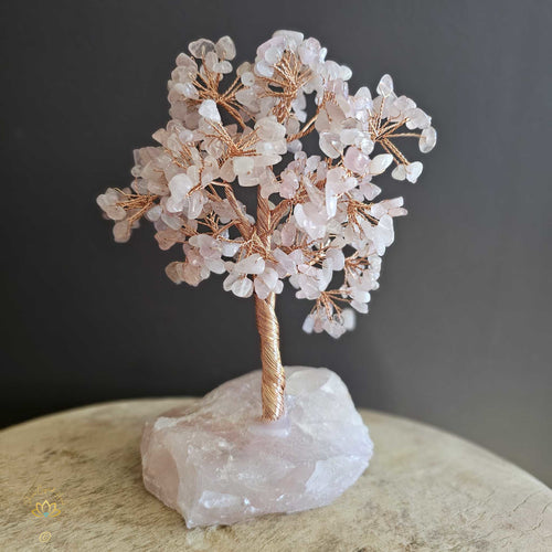 Rose Quartz Crystal Tree | Love