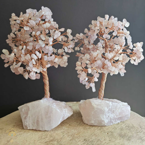 Rose Quartz Crystal Tree | Love