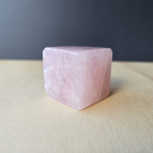 Rose Quartz Cube | 292gms