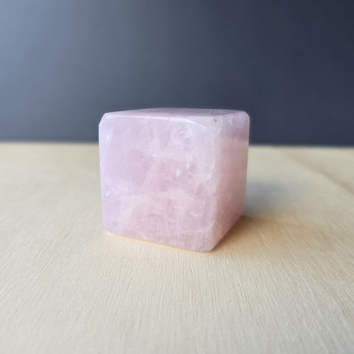Rose Quartz Cube | 292gms
