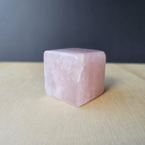 Rose Quartz Cube | 292gms