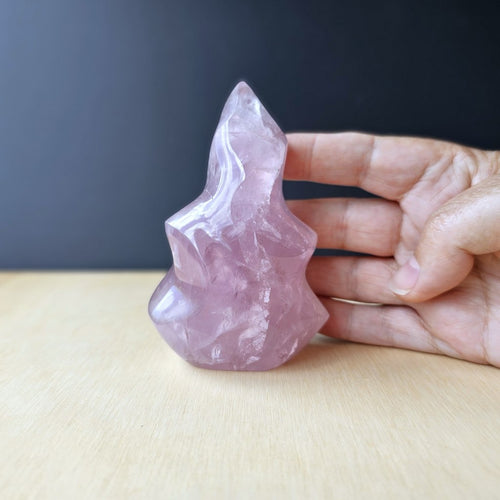Rose Quartz | Flame 343gms