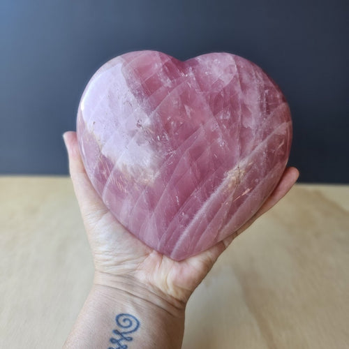 Rose Quartz Heart | Eternal Heart