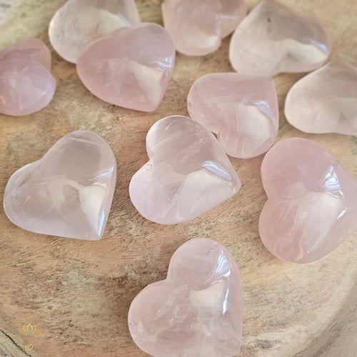 Rose Quartz | Hearts Medium