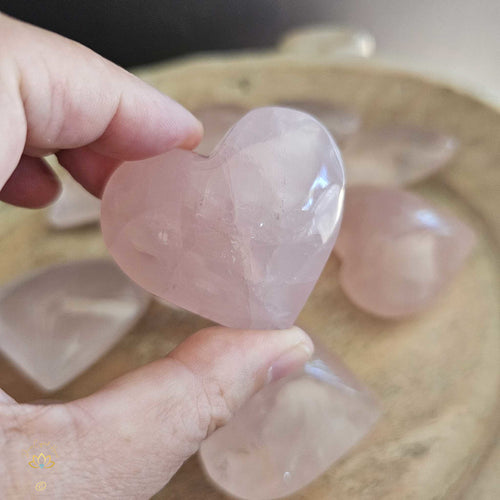 Rose Quartz | Hearts Medium