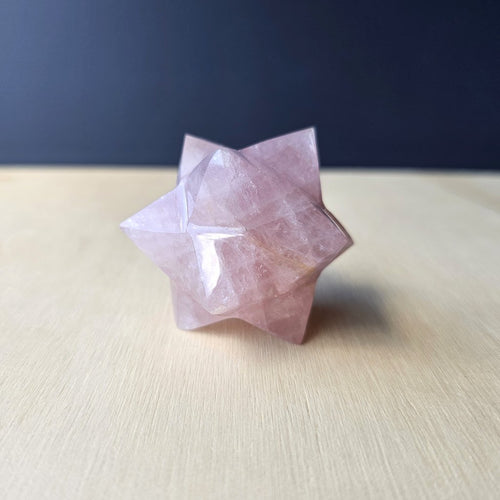 Rose Quartz Merkaba | 115gms