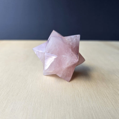 Rose Quartz Merkaba | 115gms