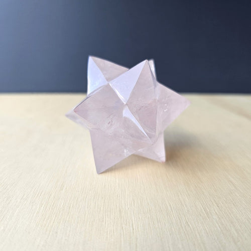 Rose Quartz Merkaba | 159gms