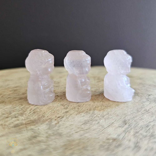 Rose Quartz Mini Buddhas