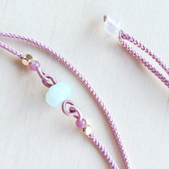 Rose Quartz Necklace | Sacred Heart
