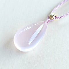 Rose Quartz Necklace | Sacred Heart