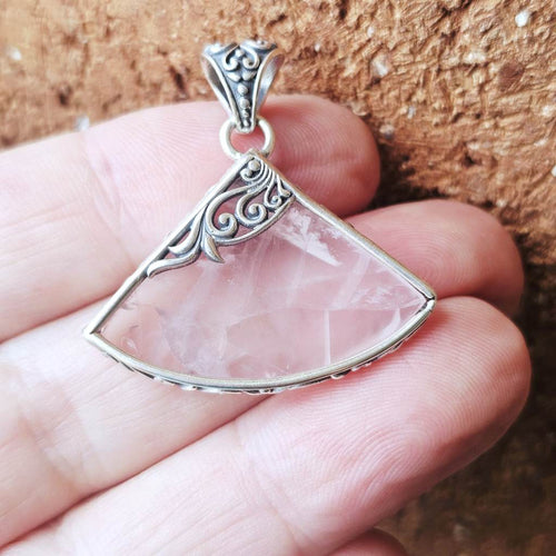 Rose Quartz Pendant | Love Frequency
