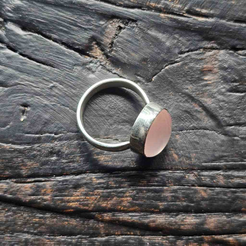 Rose Quartz Ring | Whispers Of The Divine