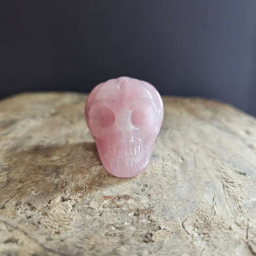 Rose Quartz Ritual | Pumpkin Skull