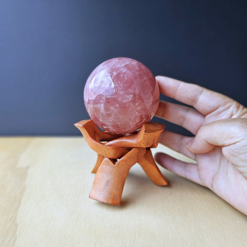 Rose Quartz Sphere | Love Light Sphere