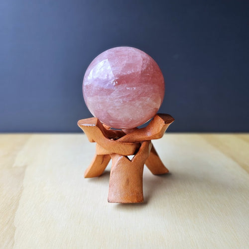 Rose Quartz Sphere | Love Light Sphere
