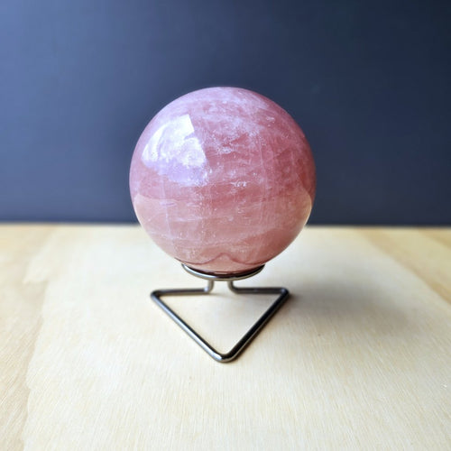 Rose Quartz Sphere | Sphere Of Gentle Strength