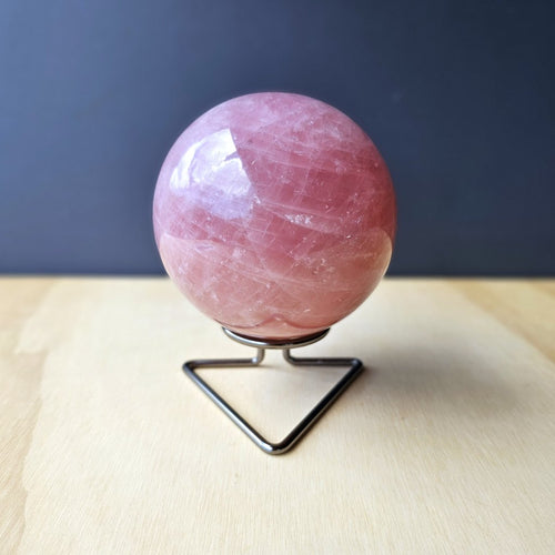 Rose Quartz Sphere | Sphere Of Gentle Strength