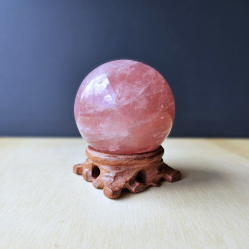 Rose Quartz Sphere | The Love Oracle