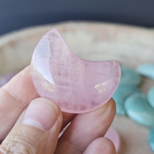 Rose Quartz & Amazonite Moons | Celestial Calm