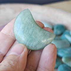 Rose Quartz & Amazonite Moons | Celestial Calm