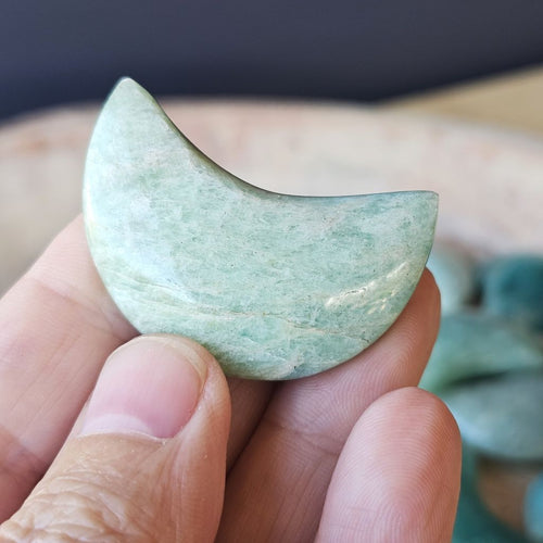 Rose Quartz & Amazonite Moons | Celestial Calm