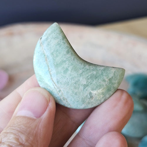 Rose Quartz & Amazonite Moons | Celestial Calm