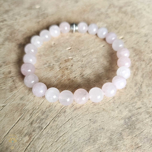 Rose Quartz Bracelet | 8mm & 10mm Beads