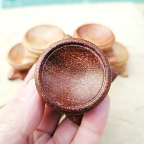 Rosewood Sphere Stands | 4.5cm