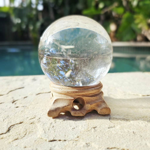 Rosewood Sphere Stands | 5.5cm