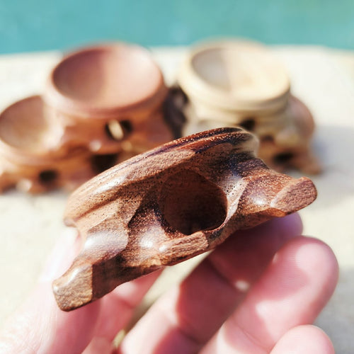 Rosewood Sphere Stands | 5.5cm