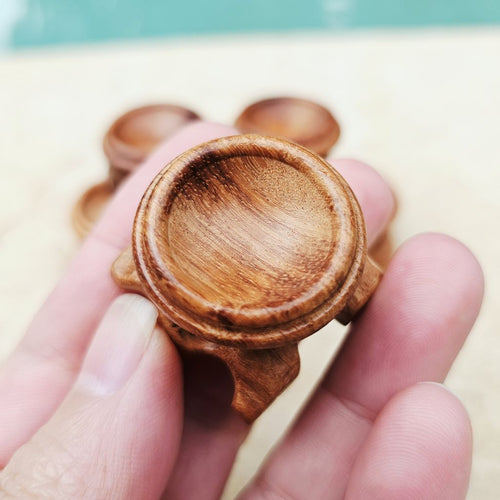 Rosewood Sphere Stands | Small 2.9cm