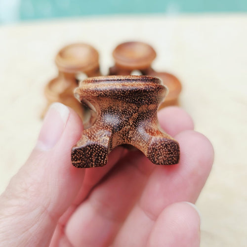 Rosewood Sphere Stands | Small 2.9cm