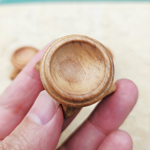 Rosewood Sphere Stands | Small 2.9cm